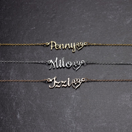 Personalized Dog Mom Necklace