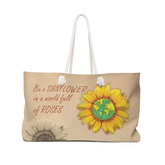 Be A Sunflower - Weekender Bag