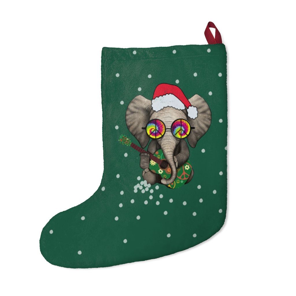 Hippie Elephant - Christmas Stockings Home Decor Printify 