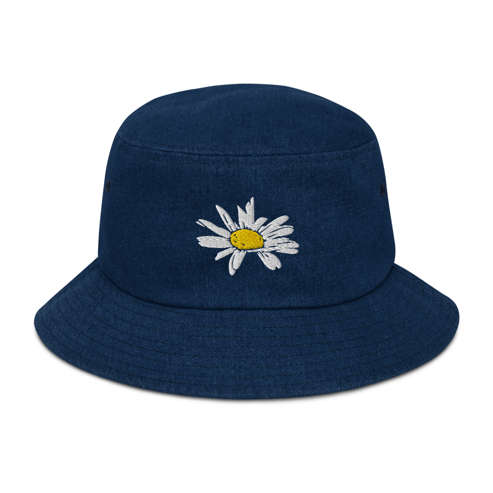 Daisy Denim bucket hat