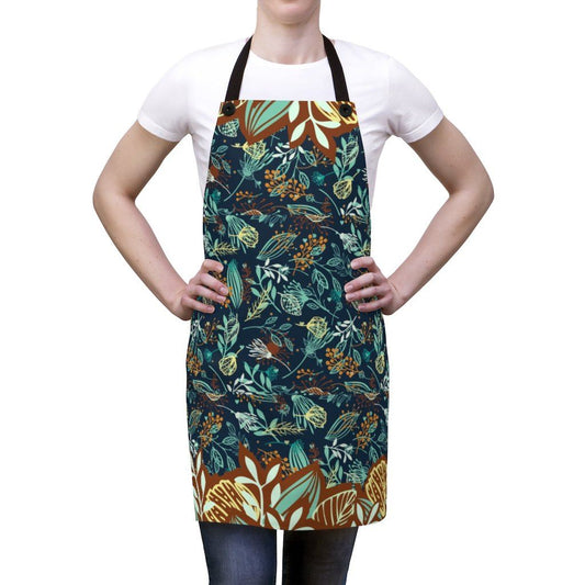 Boho Floral - Apron Accessories Printify 