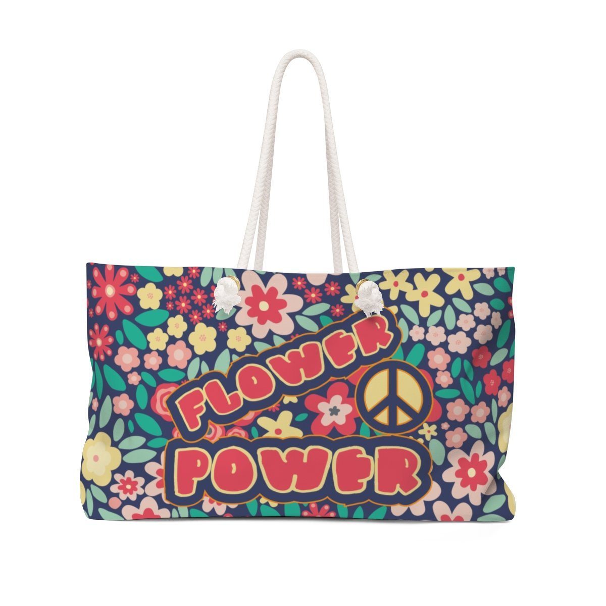 Flower Power Weekender Bag