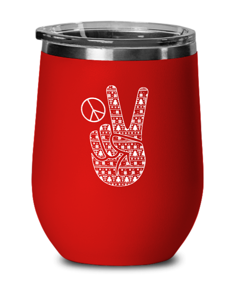 Peace hand- Tumbler Cup