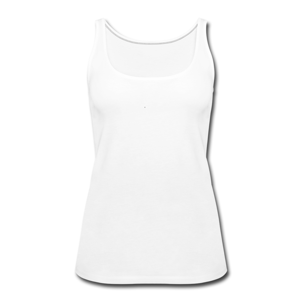 Women’s Premium Tank Top - white