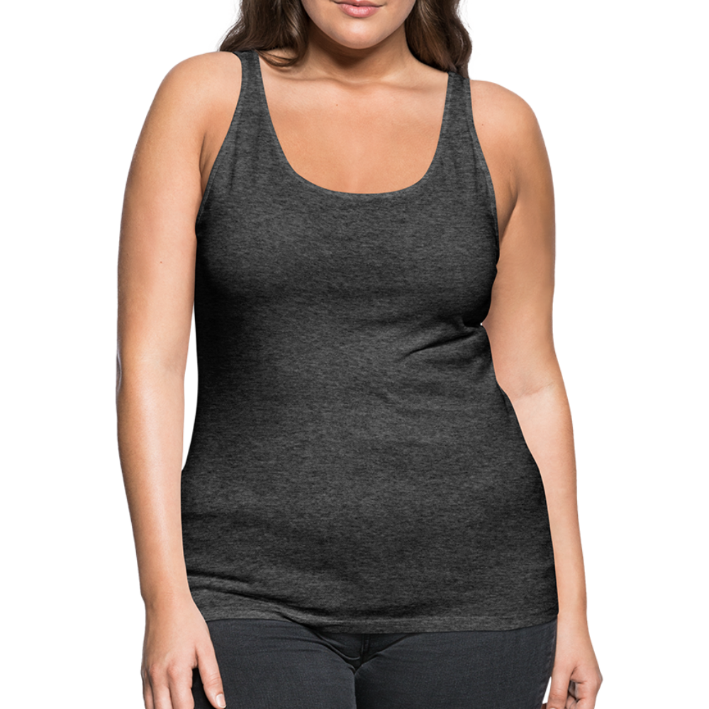 Women’s Premium Tank Top - charcoal gray