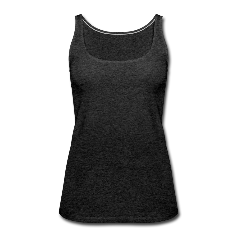 Women’s Premium Tank Top - charcoal gray