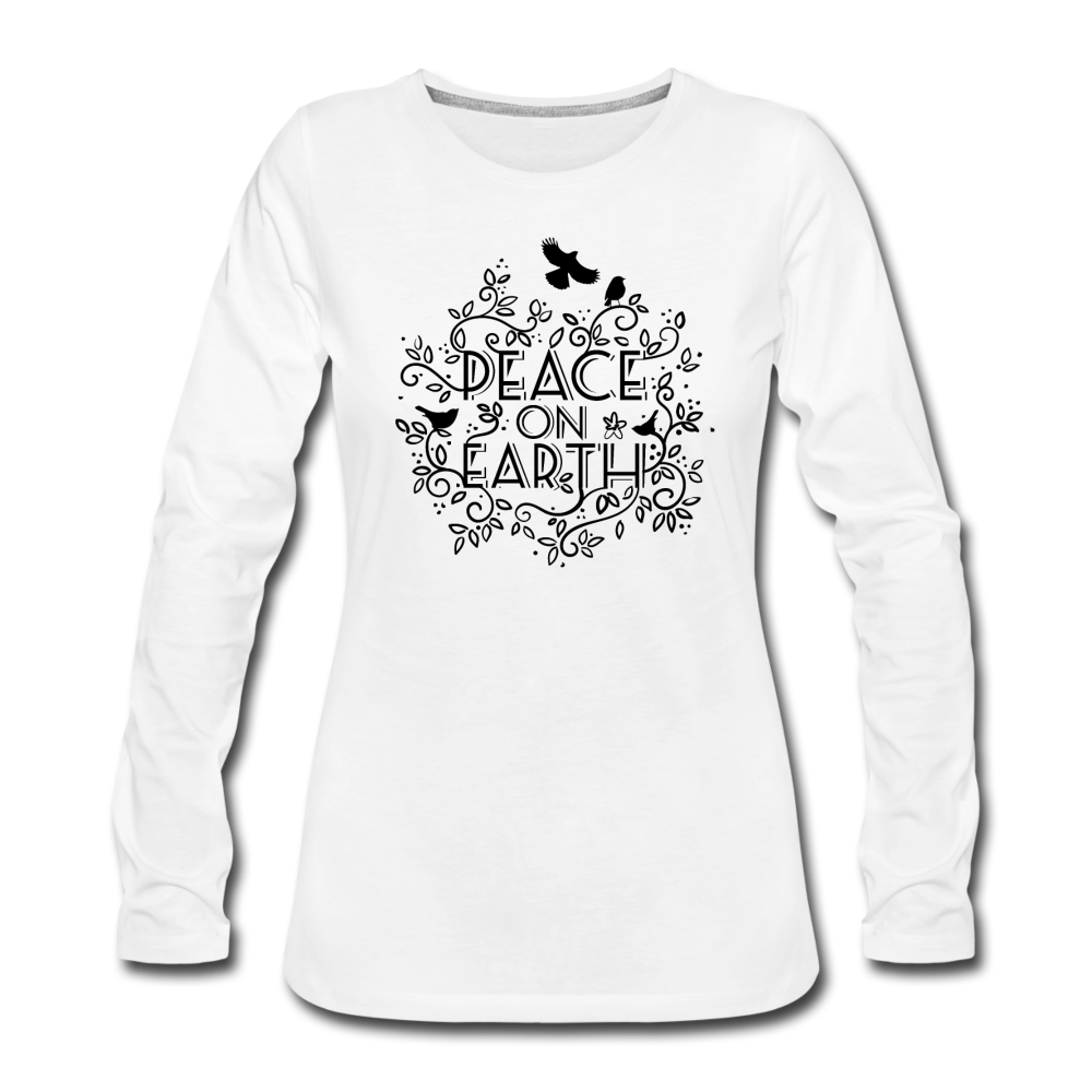 Peace On Earth - white