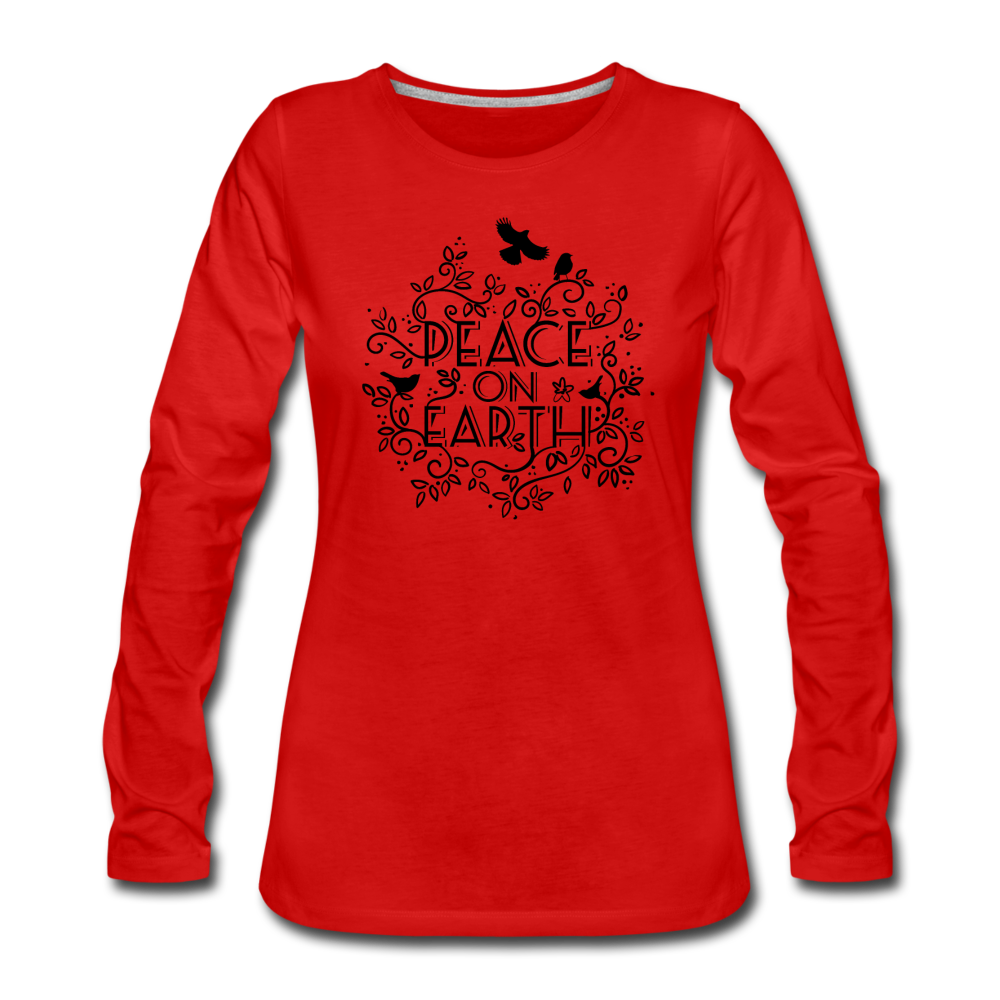 Peace On Earth - red