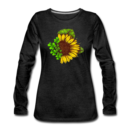 Sunflower- Shamrock - charcoal gray