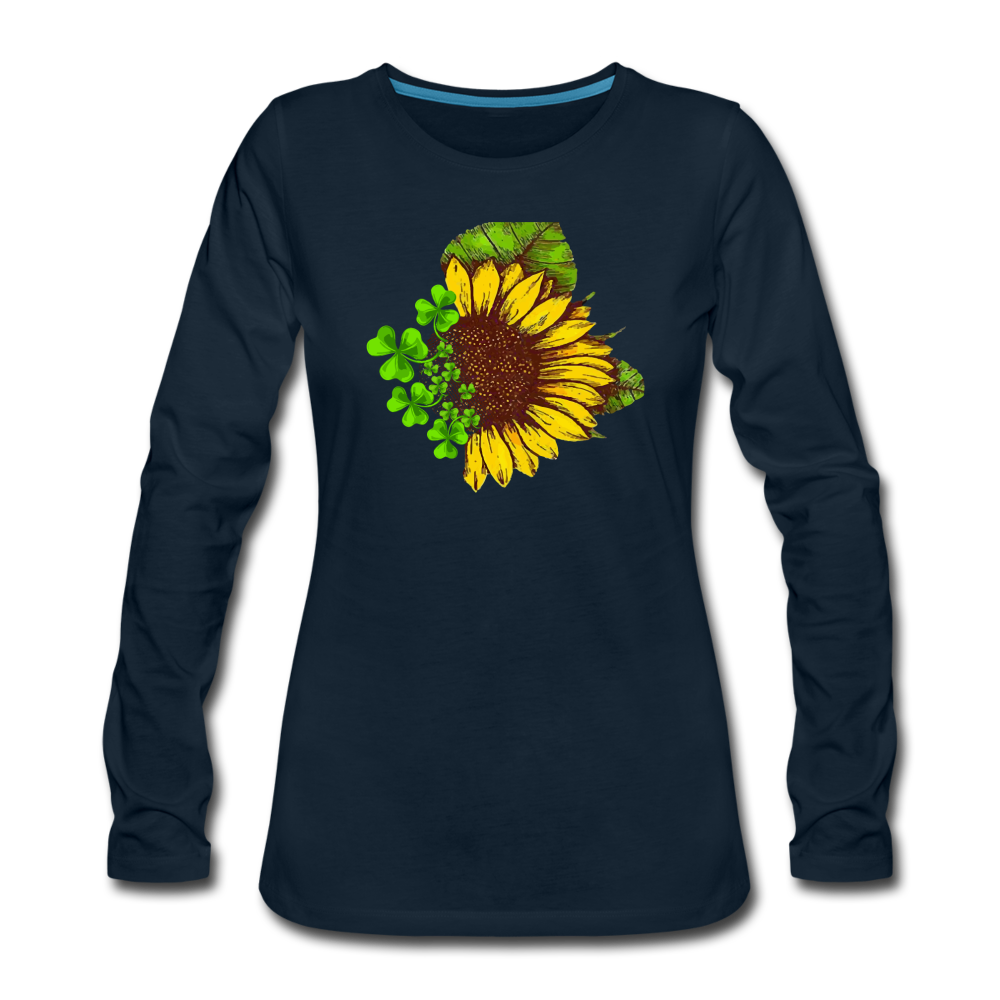 Sunflower- Shamrock - deep navy