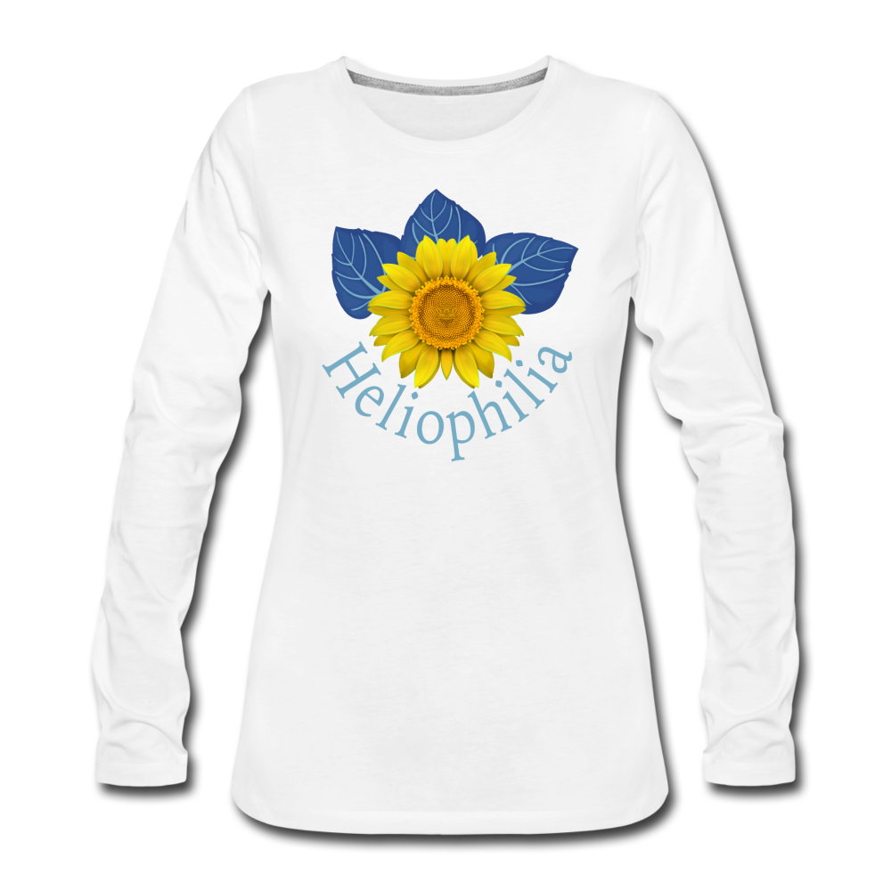 Heliophilia- Sunflower - white