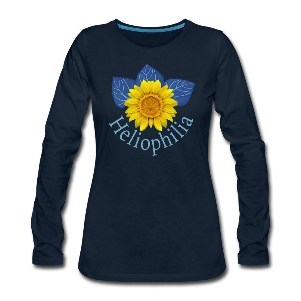 Heliophilia- Sunflower - deep navy