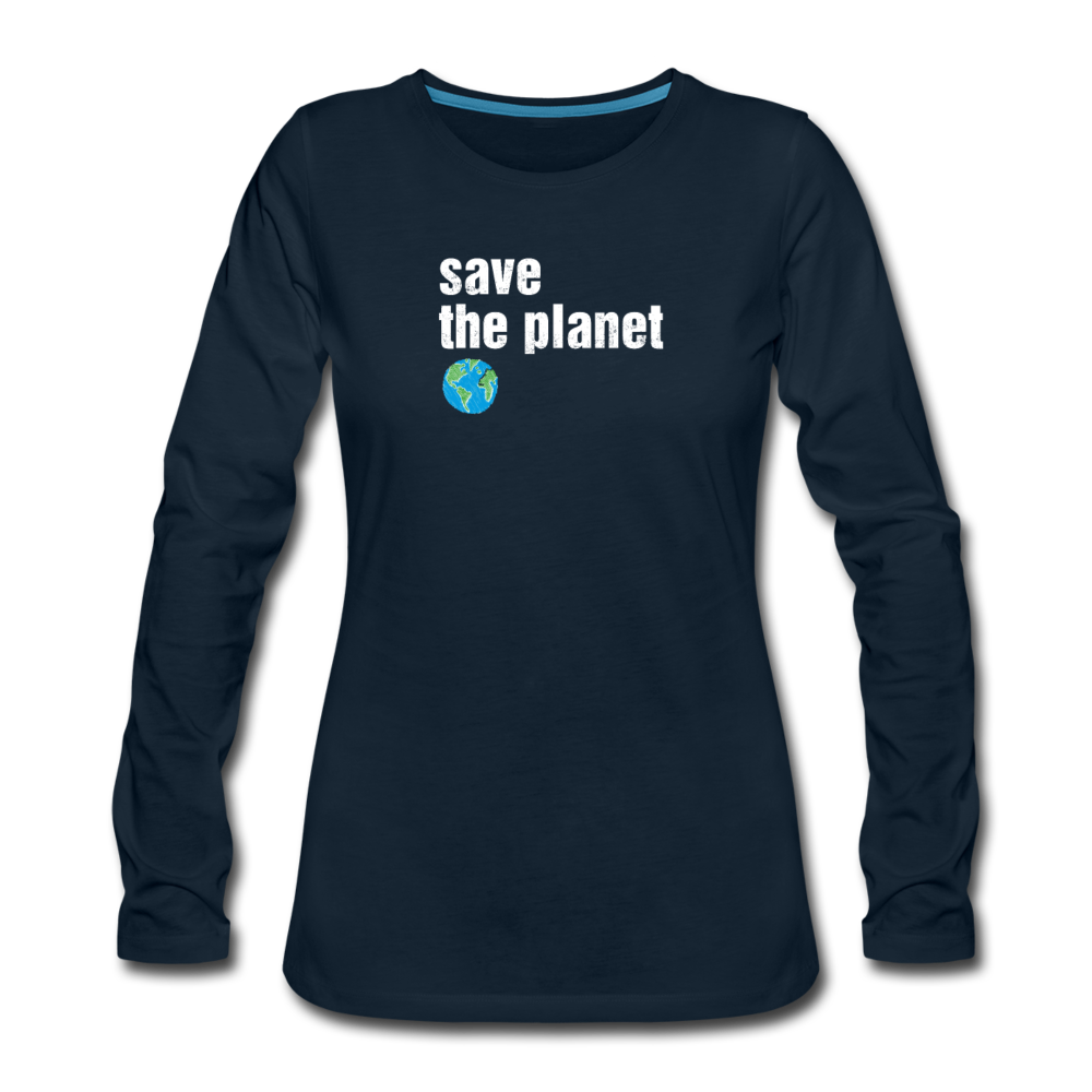 Save The Planet - deep navy