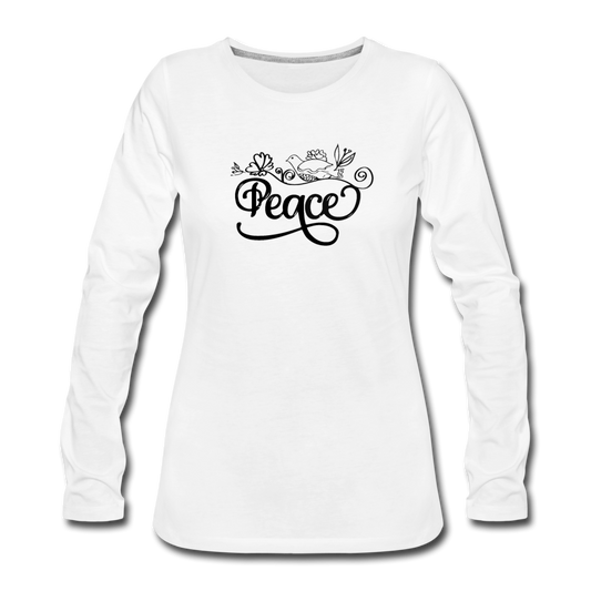 Peace Wings - white