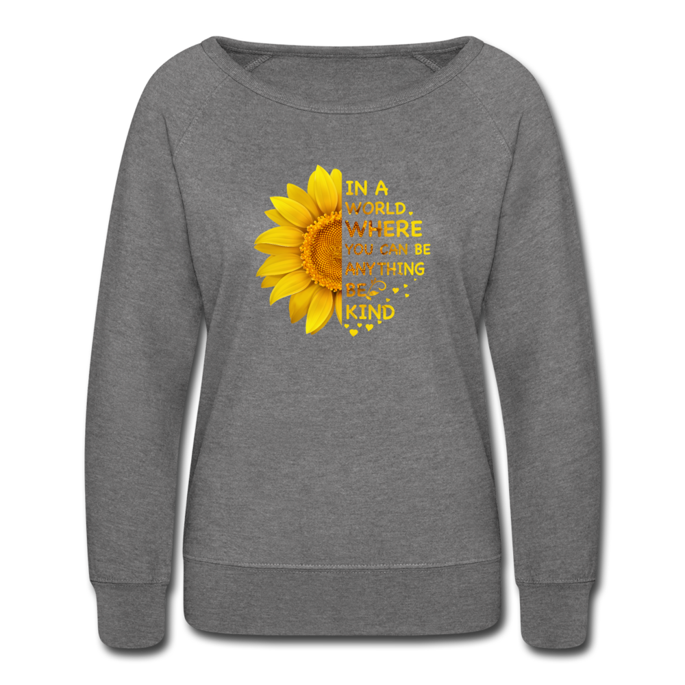 Sunflower- Be Kind - heather gray