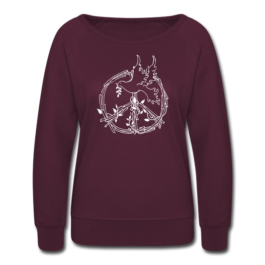 Peace Wings - plum