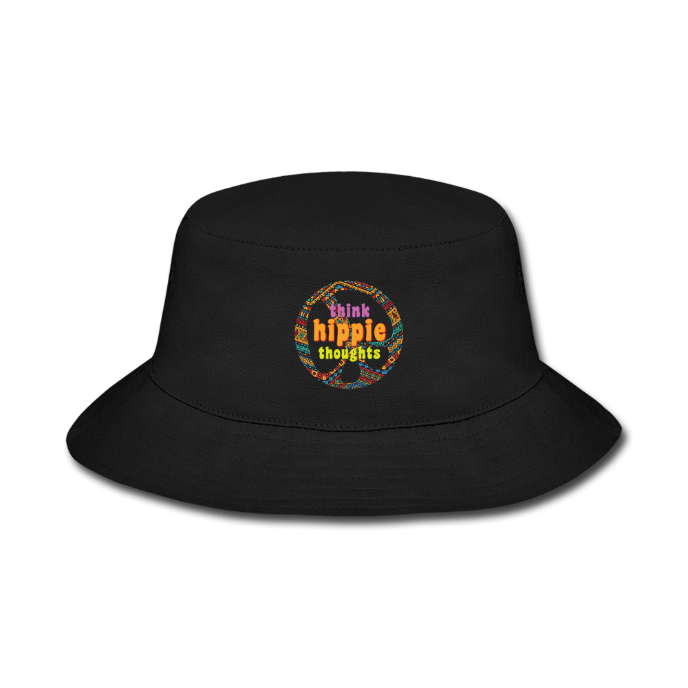 Think Hippie Thoughts - black