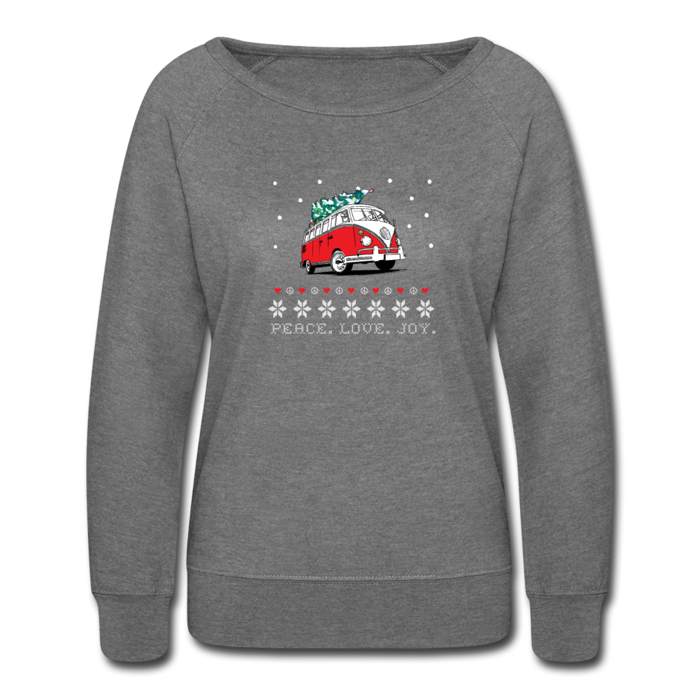 Ugly Hippie Van Holiday- Sweatshirt - heather gray