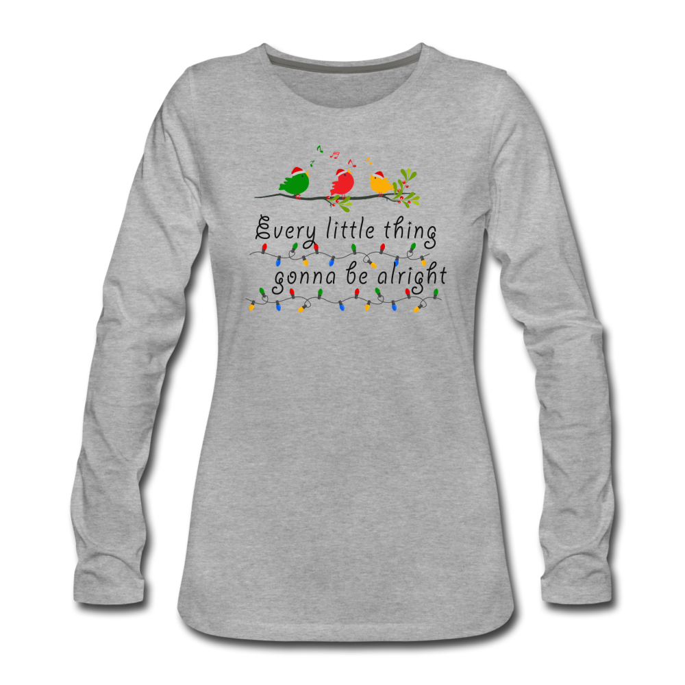 Little Birds Holiday Theme - heather gray