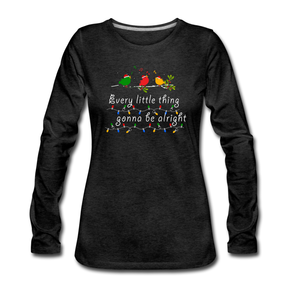 Little Birds Holiday Theme - charcoal grey