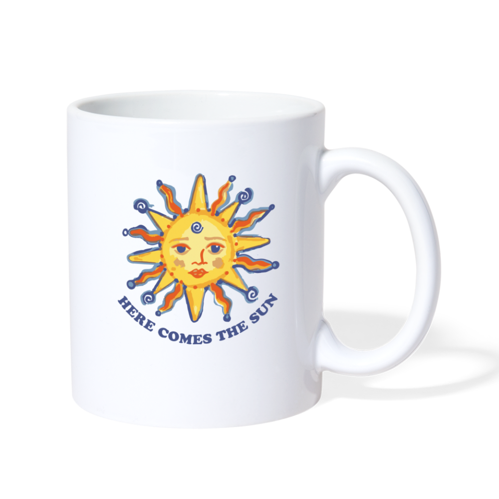 Here Comes The Sun - Coffee/Tea Mug - white
