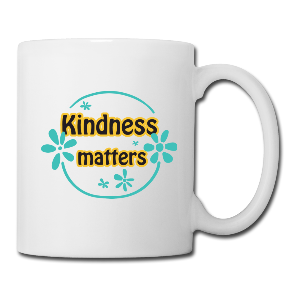 Kindness Matters - Coffee/Tea Mug - white