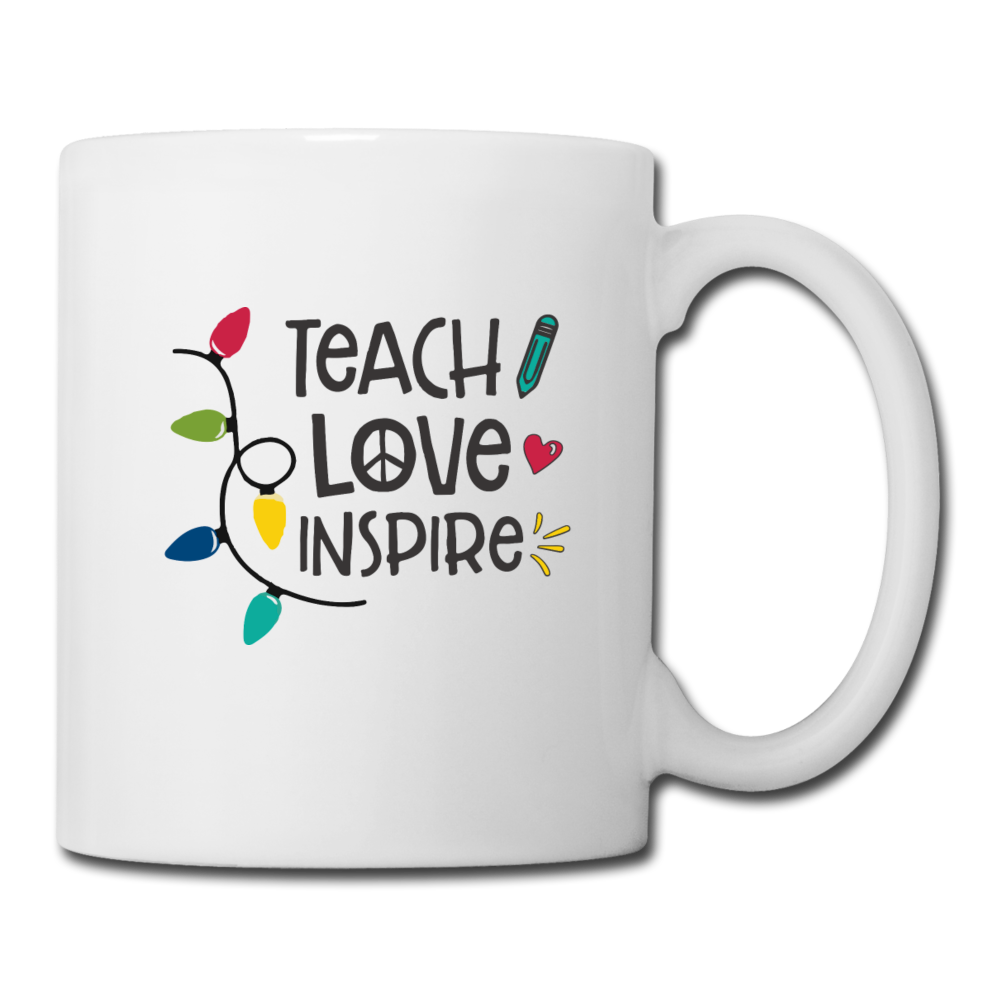 Teach Love Inspire - Coffee/Tea Mug - white