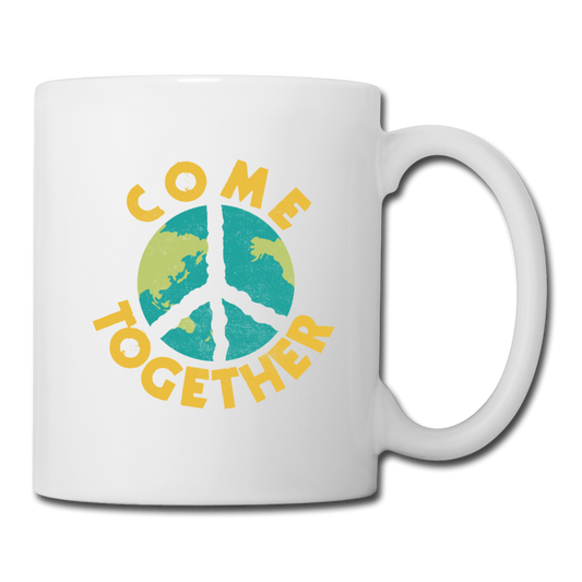 Come Together Coffee/Tea Mug - white