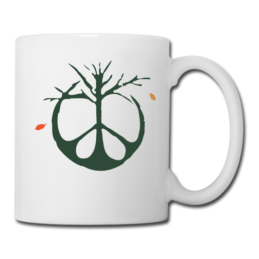 Fall Peace Tree Coffee/Tea Mug - white