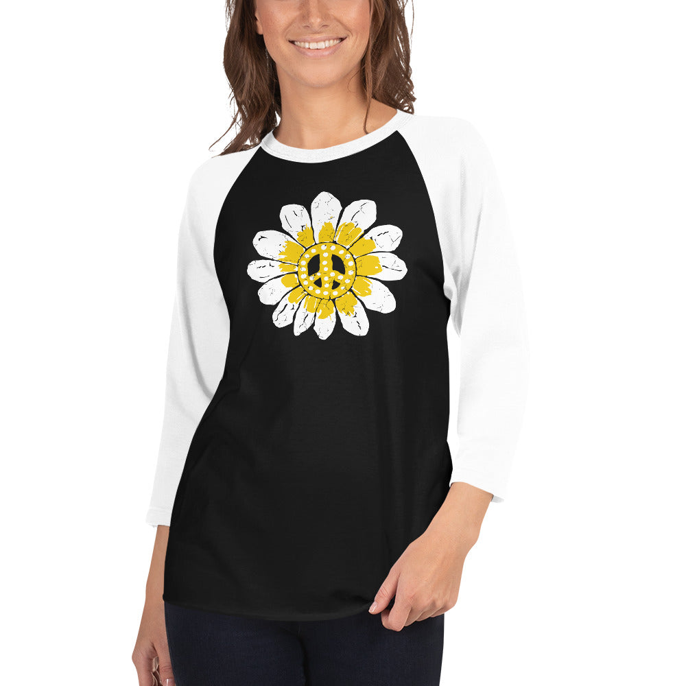 Daisy - 3/4 sleeve raglan shirt